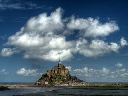 Mont Saint-Michel - UNESCO world heritage site, in lower Normanide 