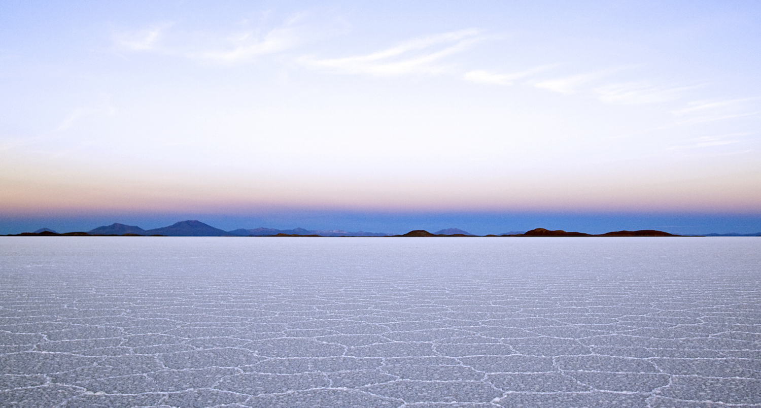 Paysage magnifique bolivie