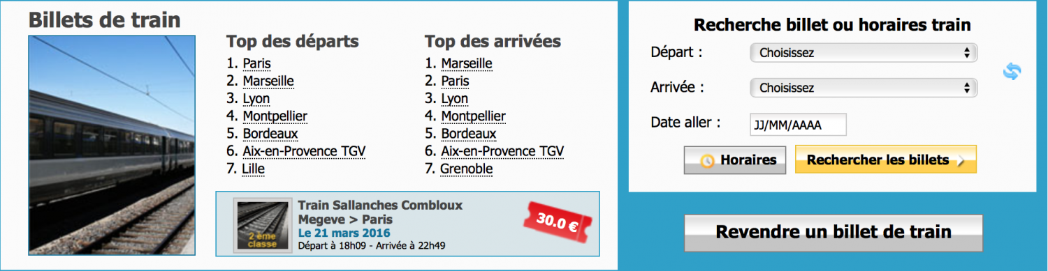 Billet train occasion : Comment vendre ou acheter ? – TravelerCar