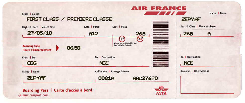 ventes Flash Air France