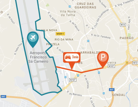 Opopark Parking Aeroporto Porto low cost